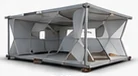 Expanded container house